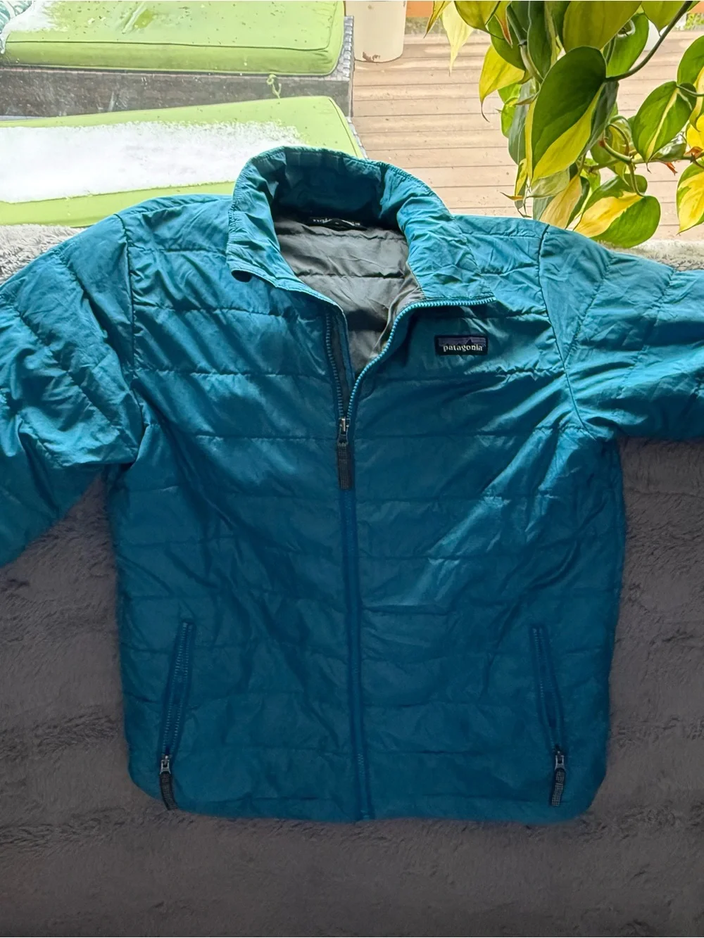 Patagonia kids blue Quilted Puffer Jacket